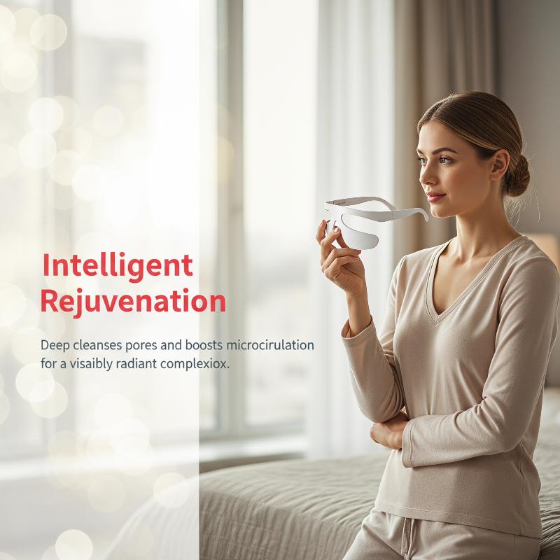 Light Therapy Glasses - 휴대용 스마트 눈 마사지기 3D 적색광