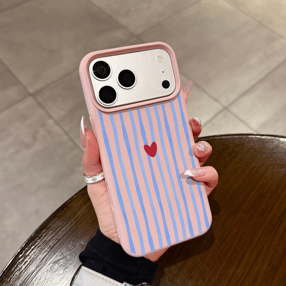 세로 줄무늬 하트 아이폰 케이스 (아이폰 17, 16, - Apple Iphone 15 리뷰 및 가격