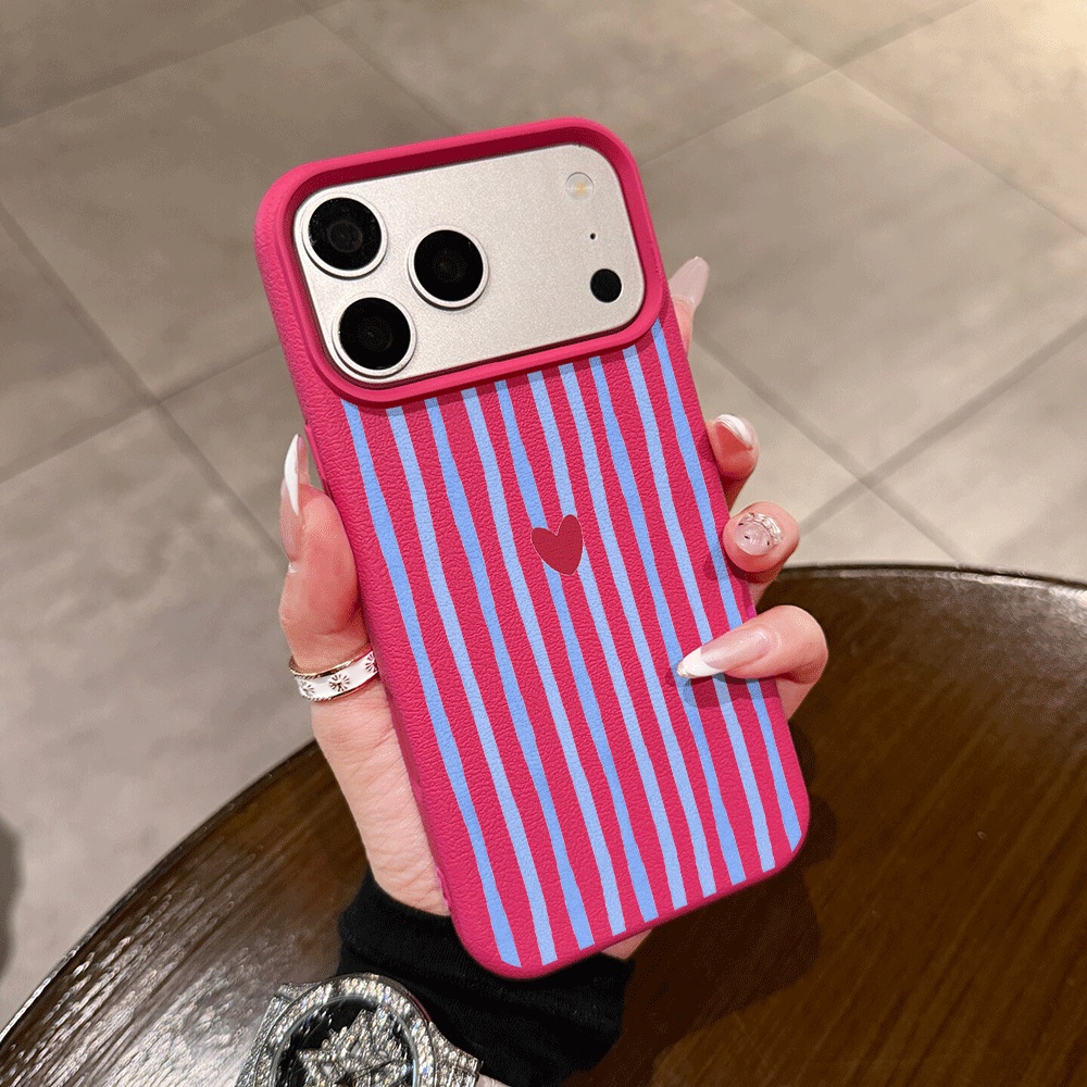 세로 줄무늬 하트 아이폰 케이스 (아이폰 17, 16, - Apple Iphone 15 리뷰 및 가격