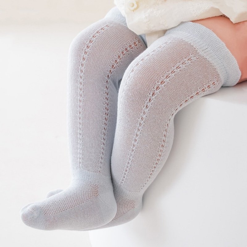 아기 속이 빈 긴 양말 통기성 메쉬 코튼 뼈없는 무릎  - Baby Sock Oximeter 리뷰 및 가격