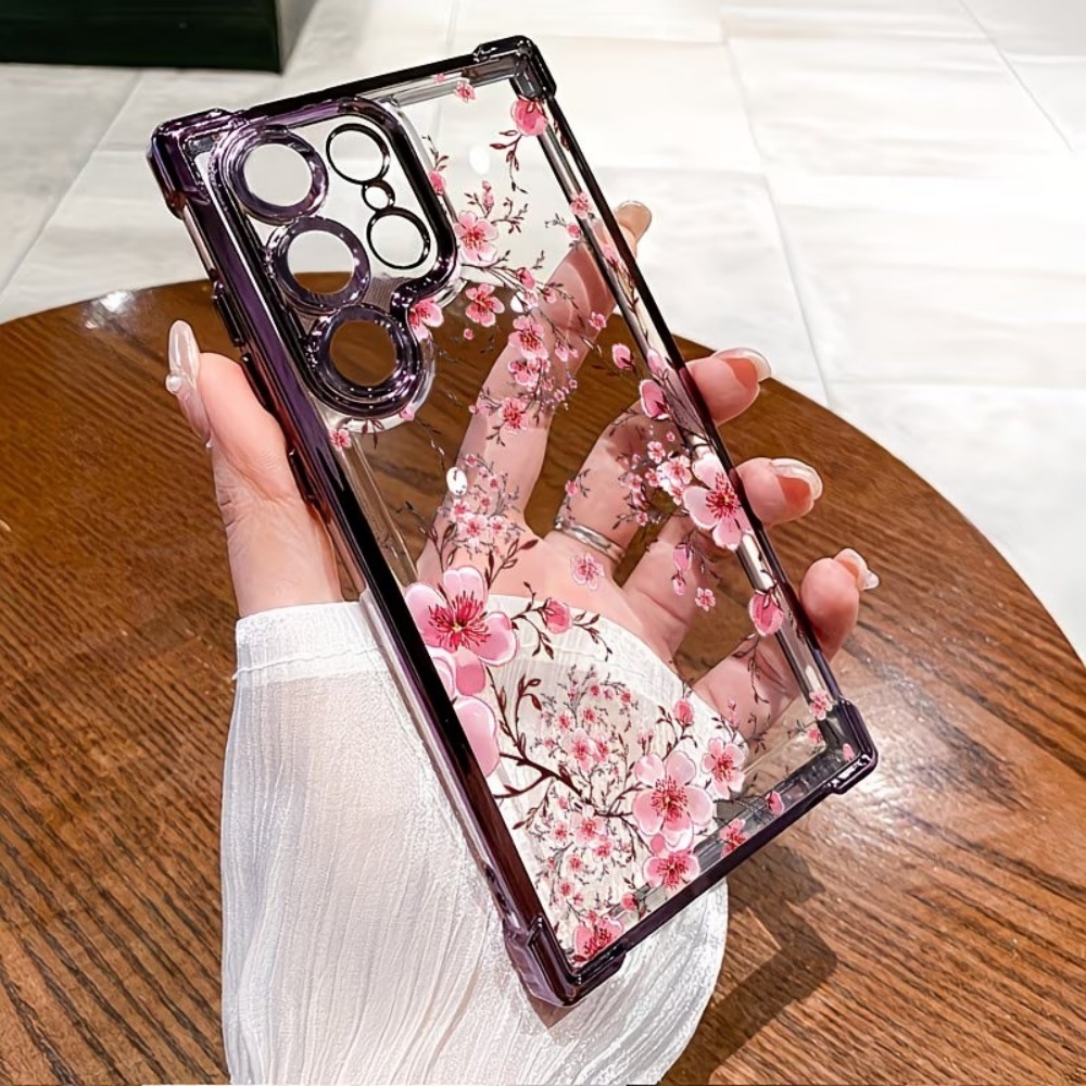 벚꽃 전기도금 사각 모서리 낙하 방지 폰 케이스 삼성  - Samsung Galaxy S24 리뷰 및 가격