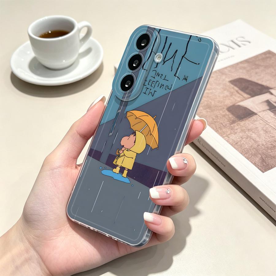 노란색 우산 소년 휴대폰 케이스 (삼성 갤럭시 A14  - Samsung Galaxy A55 리뷰 및 가격